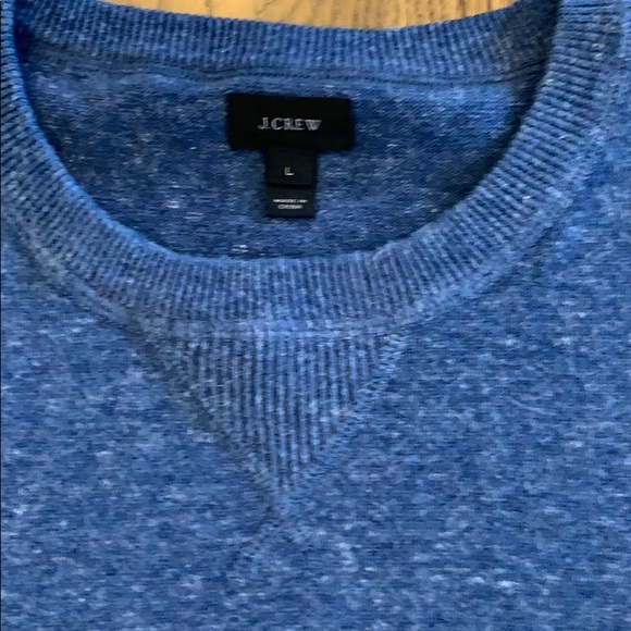 J crew Men’s Crew Neck Sweater, Size Large - Picture 2 of 3